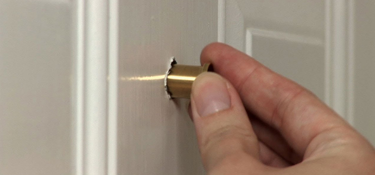peephole door repair in Lucas Valley-Marinwood