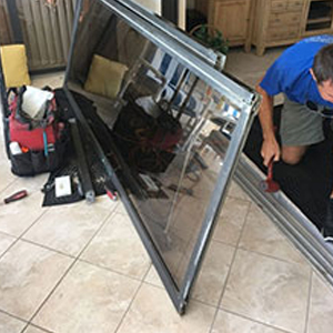 sliding glass door frame repair Lucas Valley-Marinwood